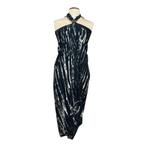 Sarong / pareo - Strandkleding wikkelrok - Zwart X, Kleding | Dames, Ophalen of Verzenden, Nieuw