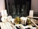 olielampglas - olielampglazen-buikglas-peerglas-kneepglas, Antiek en Kunst, Verzenden