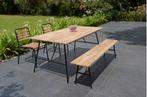 Picknickbank - Vernon  - Aluminium - Acacia - The Outsider, Tuin en Terras, Verzenden, Nieuw