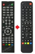 Alternatieve OK ODL58840U-DAB TV afstandsbediening, Verzenden, Nieuw