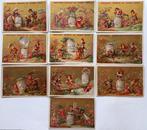 komplette Liebig Serie Rund um den Liebigtopf (10 Bilder), Nieuw