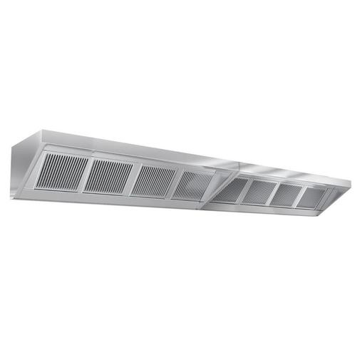 GGM Gastro | Wandafzuigkap - 3600mm - met filter & lamp |, Witgoed en Apparatuur, Afzuigkappen, Inbouw, 800 m³ per uur of meer