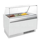 GGM Gastro | Ijsvitrine LIAM - 1310mm - Statisch - voor |, Verzenden, Nieuw in verpakking, Koelen en Vriezen