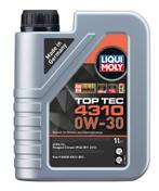 Liqui Moly 0W30 Top Tec 4310 Motorolie 2361 (1L) C2 B71.2..., Auto-onderdelen, Ophalen of Verzenden, Nieuw