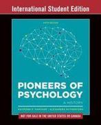 Pioneers of Psychology, 9780393603675, Zo goed als nieuw, Studieboeken, Verzenden