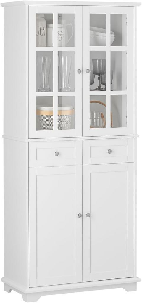 2dekans | SoBuy Keukenkast - FSB76-W - MDF - Max. 100kg -, Huis en Inrichting, Woonaccessoires | Overige, Zo goed als nieuw, Ophalen of Verzenden