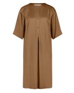 -30% Summum  Summum Jurk 5s1626-11817  maat 40, Kleding | Dames, Jurken, Verzenden, Nieuw, Bruin