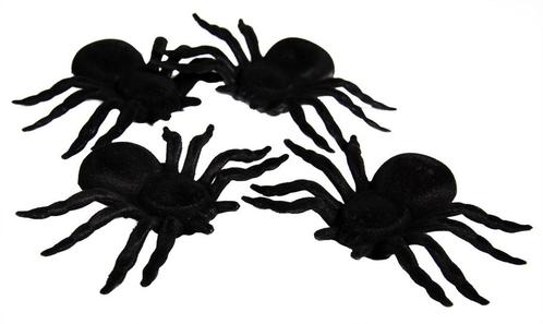 Halloween Spinnen Set 4 delig, Hobby en Vrije tijd, Feestartikelen, Nieuw, Verzenden