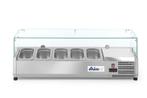 Arktic Opzetkoelvitrine | 5x 1/4 GN | 1205x335x430mm, Ophalen of Verzenden, Nieuw