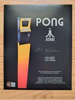 Atari - Rare Autograph From Allan Alcorn Creator of Pong, Spelcomputers en Games, Nieuw