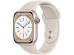 Apple Watch Series 8, 41mm, GPS + Cellular, aluminium,, Verzenden, Zo goed als nieuw