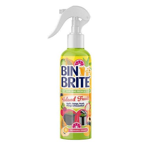 Bin Brite Vuilnisbakverfrisser Spray – Island Fruit 400ml, Huis en Inrichting, Schoonmaakartikelen, Verzenden
