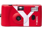 Yashica -  Mf-1 Camera Y Film 400/24 Instantcamera  - Rood, Audio, Tv en Foto, Fotocamera's Analoog, Verzenden, Nieuw