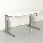 Vepa bureau, wit blad, 140x80 cm, hoogte instelbaar, Huis en Inrichting, Bureaus, Ophalen of Verzenden, Nieuw