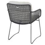 Locarno Aprilla dining tuinset 7 delig 160 cm rond HPL, Tuin en Terras, Tuinsets en Loungesets, Ophalen of Verzenden, Nieuw