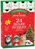 Puzzle Adventskalender - Christmas Whiskers Puzzel (24x50, Hobby en Vrije tijd, Denksport en Puzzels, Verzenden, Nieuw