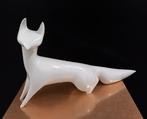 Royal Dux - Beeldje - White Fox, 30 cm - Porselein, Antiek en Kunst