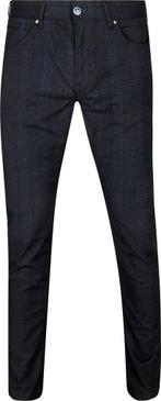 Vanguard V7 Rider Broek Ruit Navy maat W 36 - L 36 Heren, Verzenden, Nieuw, Blauw, Vanguard