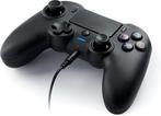 Officiele Draadloze Nacon PS4 Controller - Zwart, Verzenden, Nieuw