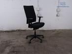 Gispen | Bureaustoel | Tweedehands | Zwart gestoffeerd BS307, Verzenden, Gebruikt