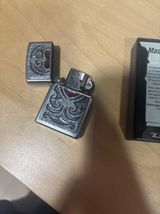 Zippo - Zakaansteker - Staal, Verzamelen, Rookartikelen, Aanstekers en Luciferdoosjes
