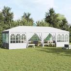 vidaXL Partytent Wit 800 x 400 x 266 cm Polyester en staal, Verzenden, Nieuw, Partytent