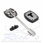 Deurvastzetter GTO RVS compleet lange versie 225 mm, Caravans en Kamperen, Camper-accessoires, Ophalen of Verzenden, Nieuw