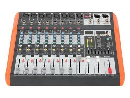 Ibiza Sound MX802 8 Kanaals Stage Mixer Studio Mengpaneel, Muziek en Instrumenten, Microfoons, Overige typen, Nieuw, Verzenden