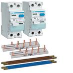 Hager VKS15S Dubbele RCD Aardlekautomaat Uitbreidingsset 40A, Doe-het-zelf en Verbouw, Verzenden, Nieuw, Overige typen