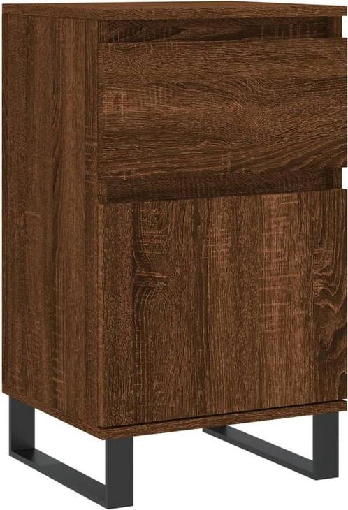 vidaXL Dressoir 40x35x70 cm bewerkt hout bruin eikenkleur, Huis en Inrichting, Woonaccessoires | Overige, Zo goed als nieuw, Ophalen of Verzenden