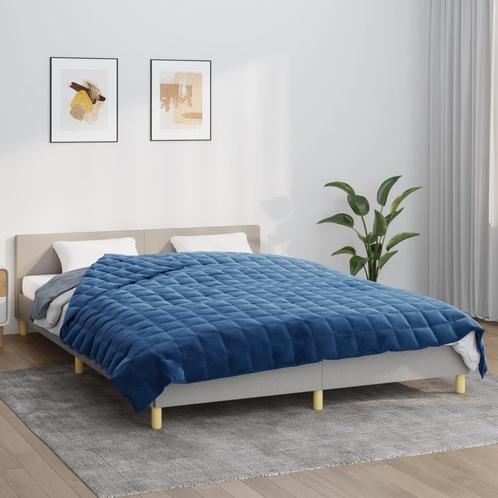 Verzwaringsdeken 220x235 11kg blauw | retourdeal | 51% ko..., Huis en Inrichting, Slaapkamer | Beddengoed, Blauw, Nieuw, Deken of Dekbed