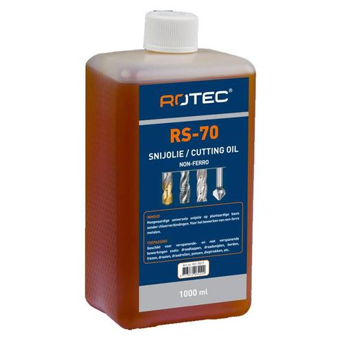 Rotec Snijolie Rs-70 Nf (Non-Ferro),In Flacon 1 liter, Doe-het-zelf en Verbouw, Gereedschap | Boormachines, Nieuw, Verzenden