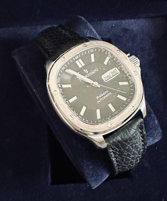 Tecnotempo - Automatic - Reborn - Black dial - Zonder, Sieraden, Tassen en Uiterlijk, Horloges | Heren
