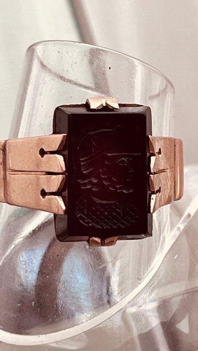 Ring - 18 karaat Geel goud, Sieraden, Tassen en Uiterlijk, Ringen