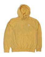 NIKE Mens Hoodie Jumper Small Yellow Cotton, Verzenden, Nieuw