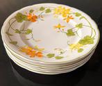 Villeroy & Boch - Bord (6) - Geranium - Porselein, Antiek en Kunst