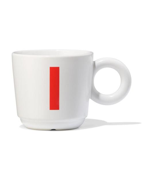 HEMA Mok 280ml letter I 6=40% / 4=20% / 2=10%, Huis en Inrichting, Keuken | Servies, Nieuw, Verzenden