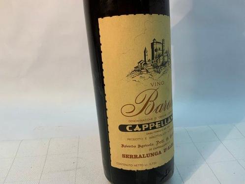 1964 Cappellano - Barolo - 1 Flessen (0.72L), Verzamelen, Wijnen