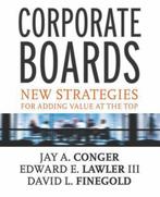 Corporate Boards 9780787956202 Jay A. Conger, Verzenden, Gelezen, Jay A. Conger