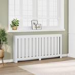 vidaXL Radiatorombouw 175x20x82 cm bewerkt hout wit, Verzenden, Nieuw