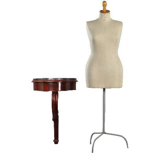 wandtafel in mahonie ca 1850 met marmer No470444, Antiek en Kunst, Antiek | Meubels | Tafels, Ophalen of Verzenden