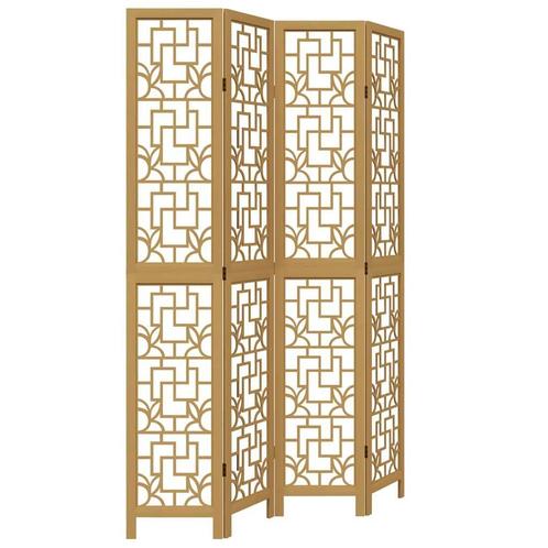 Kamerscherm Paulownia - Stijlvol | Tweedekansje | OP = OP, Huis en Inrichting, Woonaccessoires | Kamerschermen, Nieuw, Ophalen of Verzenden