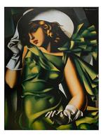 Kunstdruk Tamara De Lempicka - Donna Vestita In Verde, Verzenden, Nieuw