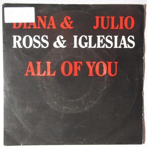 Diana Ross and Julio Iglesias - All of you - Single, Cd's en Dvd's, Vinyl Singles, Single, Gebruikt, 7 inch, Pop
