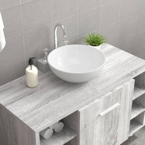 Wasbak 28x28 Wit - Retourdeal! Elegante Badkamer Wastafel..., Huis en Inrichting, Badkamer | Badkamermeubels, 25 tot 50 cm, Nieuw