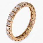 14K Gouden ring – 0,85CT Diamanten - IGI Antwerpen., Verzenden, Nieuw, Kleiner dan 17, Dame