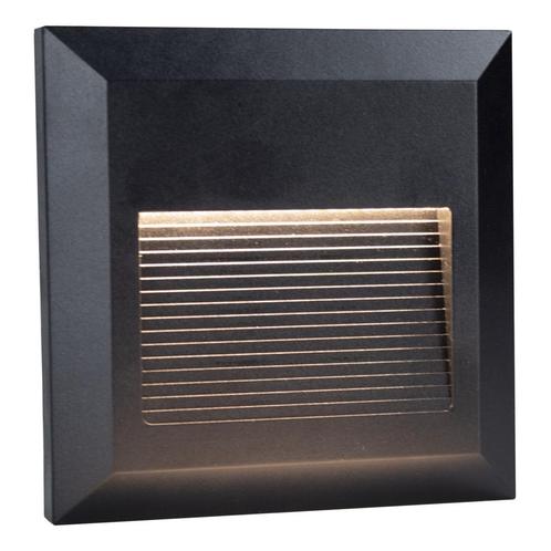 LED wandlamp vierkant opbouw voetpad lamp 2W Warm wit, Tuin en Terras, Buitenverlichting, Ophalen of Verzenden