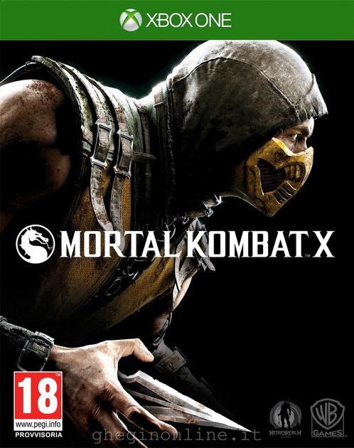 Xbox One Mortal Kombat X, Spelcomputers en Games, Games | Xbox Series X en S, Zo goed als nieuw, Verzenden