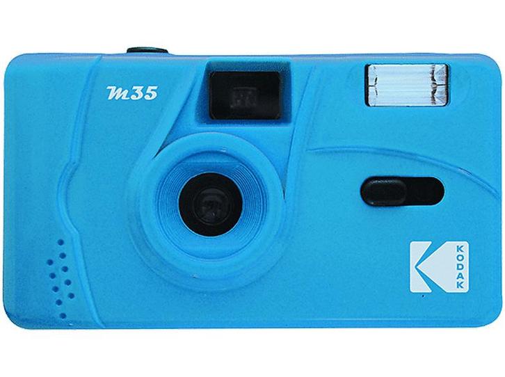 Kodak -  M35 Analoge Camera Met Flits  - Blauw, Audio, Tv en Foto, Fotocamera's Analoog, Nieuw, Kodak, Verzenden