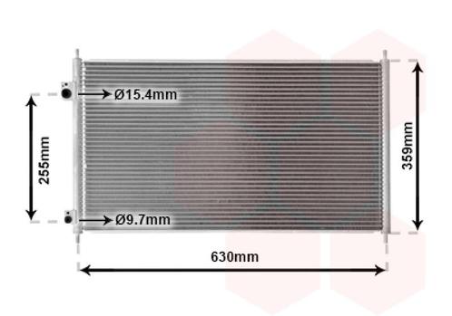 LUCHTCONDENSATOR VOOR HONDA CIVIC 1999-2001 80110S6DG01, Auto-onderdelen, Airco en Verwarming, Nieuw, Ophalen of Verzenden
